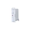 Mini calorifer Zilan ZLN4980 cu ulei si 7 elementi, termostat, baza separata de elementi, Alb