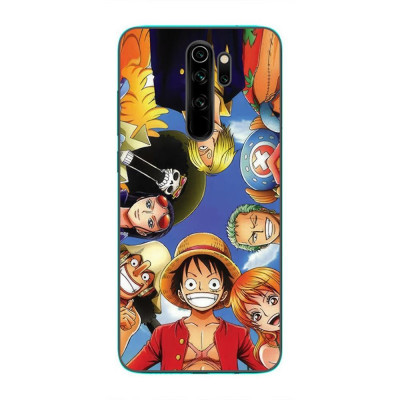 Husa compatibila cu Xiaomi Redmi Note 8 Pro Silicon Gel Tpu Model One Piece Crew foto