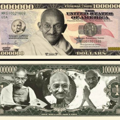 !!! SUA = FANTASY NOTE (TJ6) = MAHATMA GANDHI - 2013 - UNC / SERIA LEGENDE