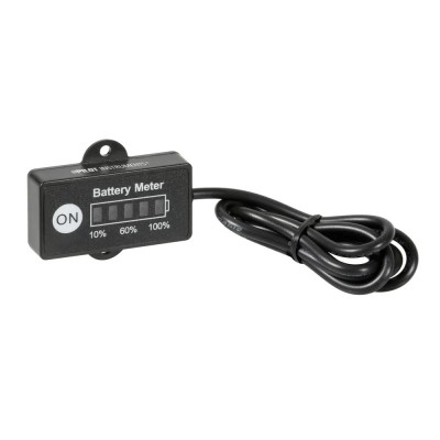 Indicator stare acumulator motocicleta cu afisaj LED 12V Garage AutoRide foto
