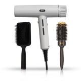 Cumpara ieftin Set Uscator de par - JRL FORTE PRO - Alb - FP2020H + Perie de coafat + Perie pentru par