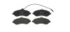 Placute de frana punte fata Brembo P61096 pentru Citroen, Fiat, Peugeot, Toyota Van - RESIGILAT