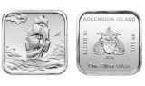 Ascension Island 2026 - 10 cents, vapor, argint, UNC