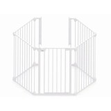 Tarc de siguranta modular cu 5 panouri, metal alb, Noma, N94047 Children SafetyCare