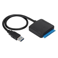 Convertor USB 3.0 la SATA 22pini HDD 2.5 /SSD-uri Plug&amp;amp;Play posibilitate alimentare 12VDC 5.5x2.1mm max.16TB foto