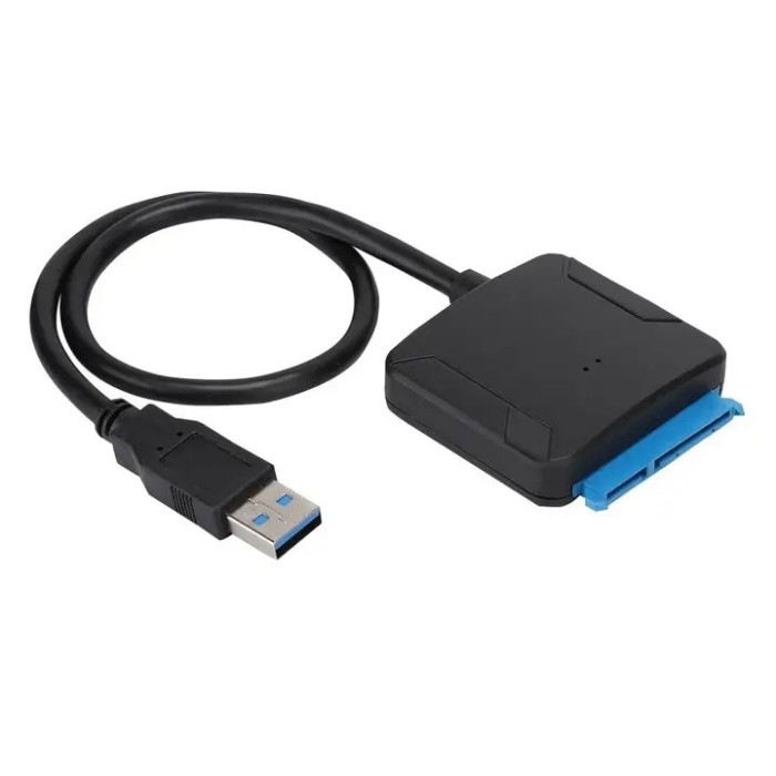 Convertor USB 3.0 la SATA 22pini HDD 2.5 /SSD-uri Plug&amp;Play posibilitate alimentare 12VDC 5.5x2.1mm max.16TB