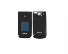 Carcasa telefon Nokia 2720f (fold) fata cu geam + spate grena inchis foto