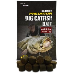 Haldorado - Pelete pentru somn Catfish Bait Pellet 24 mm, 1Kg - Liver &amp; Monster Crab