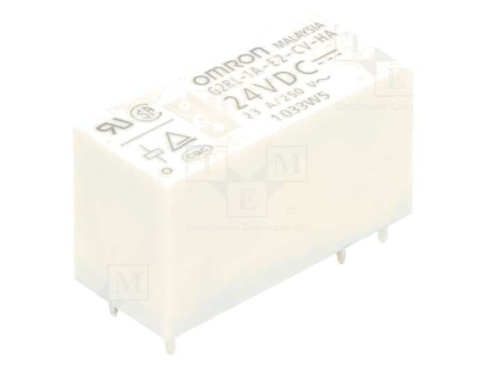 Releu electromagnetic 24VDC, 12A, PCB