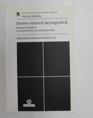 DRAMA NOASTRA DEMOGRAFICA - POPULATIA ROMANIEI LA RECENSAMANTUL DIN OCTOMBRIE 2011- REPROFESIONALIZAREA ROMANIEI , VOLUMUL IV de VASILE GHETAU , 201