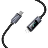 Cumpara ieftin Cablu USB-C la Lightning Hoco X112 , PD 27 W, 1 m, Negru