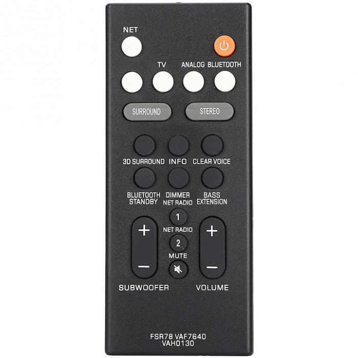 Telecomanda pentru Yamaha FSR78 VAH0130, x-remote, Negru