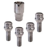 Set prezoane auto antifurt Carpoint tip G , M14x1.5G conic pentru Audi Rover Seat Skoda Vw