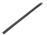 Manşon termocontractabil fără adeziv 3,2mm negru rolă