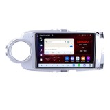 Navigatie Toyota Yaris 2010-2018 Lenovo PRO 8+128GB QLED 4G CarPlay