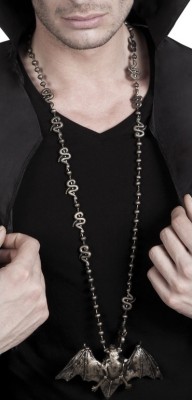 Colier Liliac Halloween foto