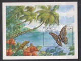 ANTIGUA 2000 FAUNA INSECTE FLUTURI SOPARLE, Nestampilat