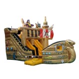 Cumpara ieftin Castel gonflabil pirat 10x4x5m