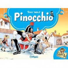 Pinocchio. Carte Pop-up - Tony Wolf