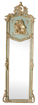 Oglinda monumentala de perete stil Rococo CAT10009 foto