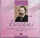 CD Brahms&lrm; &ndash; Concertul Pentru Vioară Și Orchestră &Icirc;n Re Major, Opus 77, original, Clasica