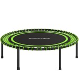 SPORTNOW Trambulină Elastico Fitness a 36 Corzi In Oțel E Pp &Oslash;114x31 cm Verde | Aosom Romania