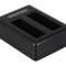GoPro Hero 4 AHDBT-401 USB Dual Battery / &Icirc;ncărcător de baterii cu cablu Micro-USB - Patona