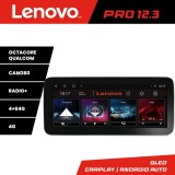 Navigatie Auto Lenovo PRO 12.3 QLED Toyota Verso 2010-2016 Android 4G 4+64GB CarPlay