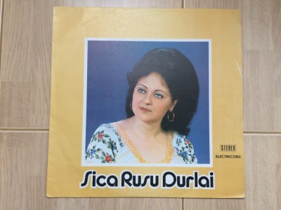 sica rusu durlai badea-mi zice ca-s frumoasa disc vinyl lp muzica populara VG+ foto