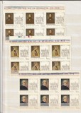 ROMANIA 1968 LP 679 - 120 ANI DE LA REVOLUTIA DIN 1848 BLOCURI DE 6 TIMBRE MNH