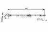 Conducta / cablu frana HYUNDAI TUCSON (JM) (2004 - 2010) BOSCH 1 987 481 497