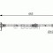 Conducta / cablu frana HYUNDAI TUCSON (JM) (2004 - 2010) BOSCH 1 987 481 497