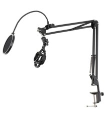 Suport Microfon Multifunctional PMP-52O cu Lumina LED, Suport Telefon si Filtru POP