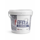 Vopsea Decorativa Metalica FIESTA Aluminium 1 kg Efect Aluminiu pentru Pereti Interiori Decomin