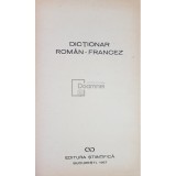 Ana Canarache (coord.) - Dictionar roman-francez (Editia: 1967)