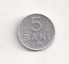 Moneda - Romania 5 bani 1975 , v6
