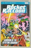 ROCKET RACCOON - GUARDIAN OF THE KEYSTONE QUADRANT by BILL MANTLO and MIKE MIGNOLA , MARVEL POCKET BOOKS , BENZI DESENATE , 2014