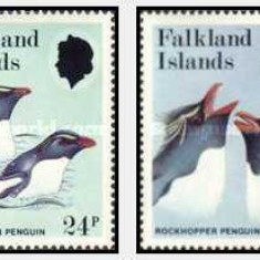 Falkland Islands 1986 - Pinguini, serie neuzata