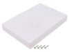 Carcasă Universală ABS Albă IP40 125x175x25mm