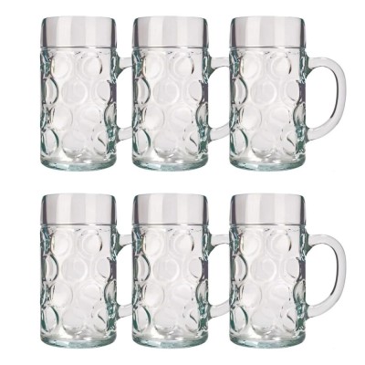 Bierglas, Bierkrug, Ma&amp;szlig;krug, Bierseidel 6er Set Biergl&amp;auml;ser, ISAR - 0,3 Liter foto