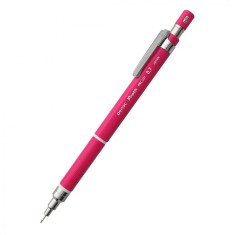 Creion Mecanic Profesional Penac Protti Prc-107, 0.7mm, Con Metalic, Varf Retractabil, Rosu, In Blis foto