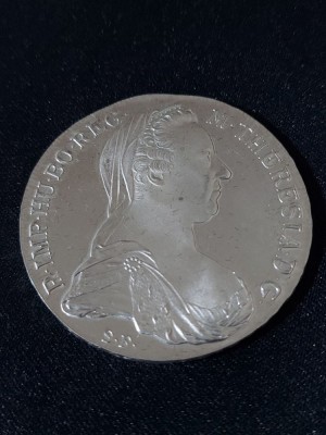 Austria 1780 - 1 taler - Maria Tereza, restrike №4 , argint moneda foto