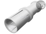 Pin mamă HARTING Han&reg; TC100 25mm&sup2; 100A argintat crimpat