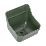 Hrănitoare plastic 9 litri pentru viței, rezistentă, curățare facilă