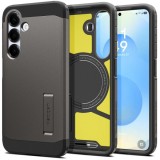 Husa MagSafe pentru Samsung Galaxy S25S936, Spigen, Tough Armor, Gri