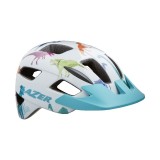 Casca Copii Lazer LIL Gekko Alba Dino, 46-50 cm - Protectie Bicicleta