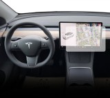 Folie Mata Tesla Model Y 2022, Duragon, protectie Display Navigatie, din silicon