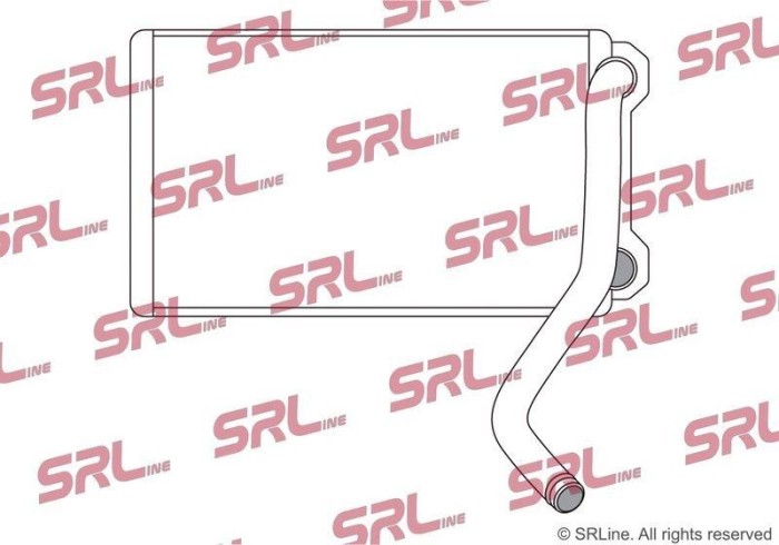 Radiator incalzire habitaclu Toyota 4-Runner/Hilux Surf 95, Hilux 98, motor: 1.8, 2.0, 2.2, 2.4, 2.4 D, 2.4 TD, 2.7, 2.8 D, 3.0 TD, 3.0 V6, 3.4 V6,