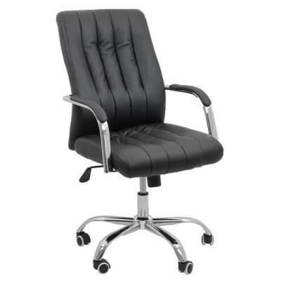 SCAUN BIROU OFF 325 NEGRU foto