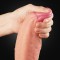 Dual Layer Platinum - Dildo realist, 27.5 cm